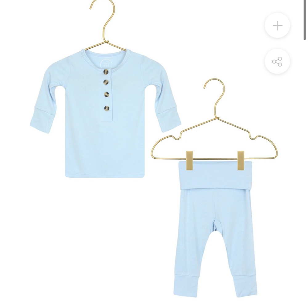 Lou Lou & Co Top and Bottom in Jude size 6-12 mo